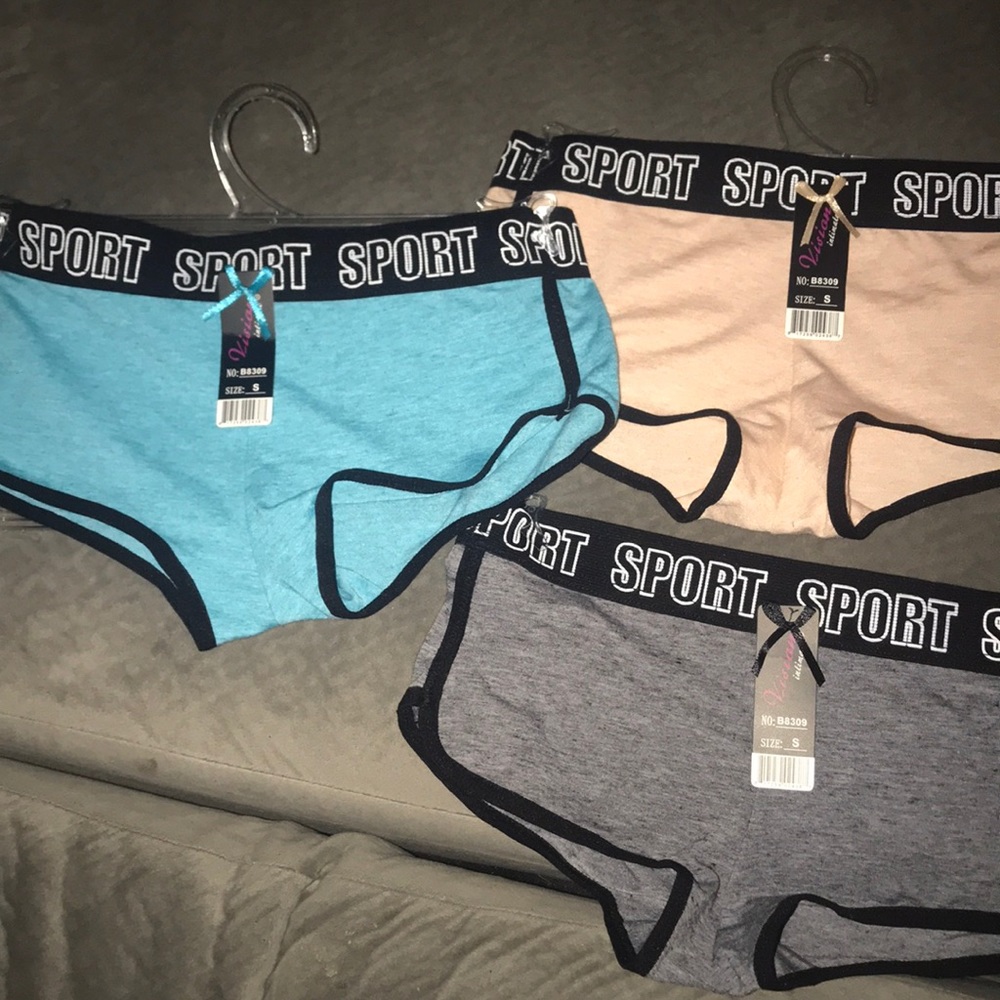 3pr Of boy shorts